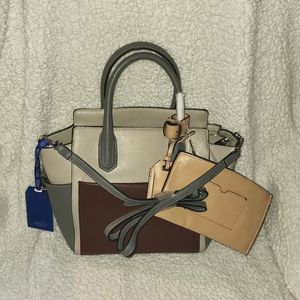 Reed Color-Block Purse